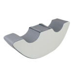 Schaumstoffwippe grau weiß groß