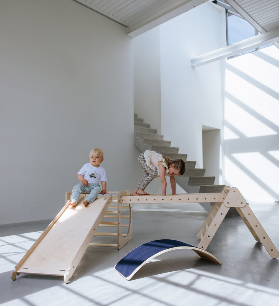 Schieben Sie Kleinkind Jindl