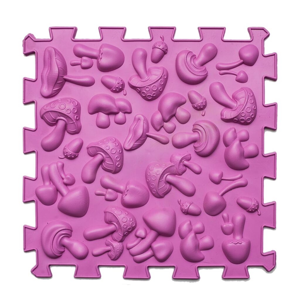 Sensorische Spielmatte Pilze