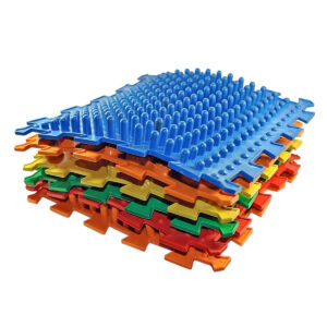 Sensorische Texturmatten bunt