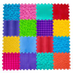 Sensorische Strukturmatten 16-teilig