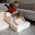 Foam blokken Jindl trap beige wit