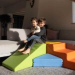 Kleurrijke foam blokken