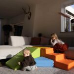 Multicolor foam blokken