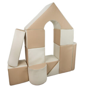 Kasteel foam blokken Jindl wit beige