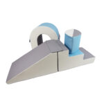 Bauklötze | Schaumstoffblöcke Jindl® bridge weiß/blau/grau - Image 2