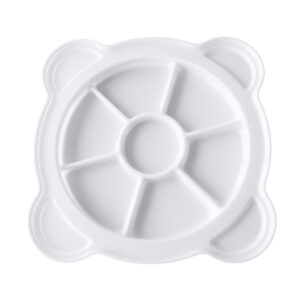 Schaal met parten sensorische koepel