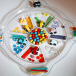 Schaal transparant sensory play