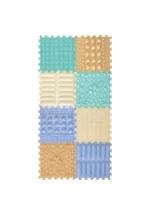 Sensorische structuurmat pastel set van 8