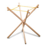 Standaard voor lichtbak zandtafel hout