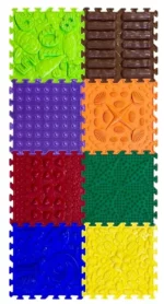 Structuurmatten 8 delig Ortonature