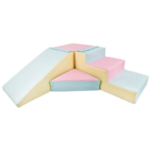 Foamblokken Jindl glijbaan pastel
