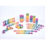 Houten speelset TickiT regenboog