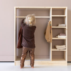 Kledingkast Jindl Nova detail zelf pakken
