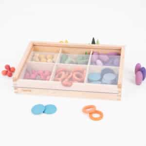 Sorteerbak TickiT 109 stuks met deksel