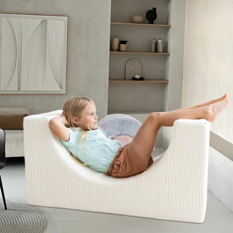 Regenbogen-Spielset Jindl® mit Cordbezug, Creme