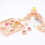 Houten bouwstenen TickiT