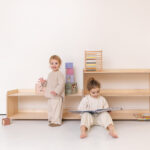 Jindl speelgoedkast laag en hoog opbergen