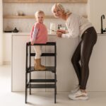 Leertoren Jindl 2-in-1 zwart ook tafeltje met stoeltje