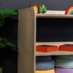 speelgoedkast bovenzijde detail