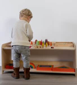 Montessori speelgoedkast Jindl