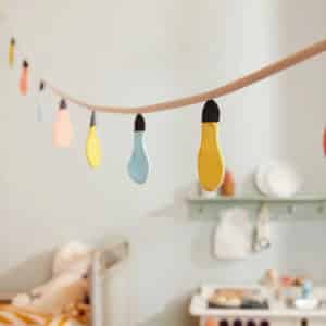 Slinger gloeilamp Kid's Concept detail