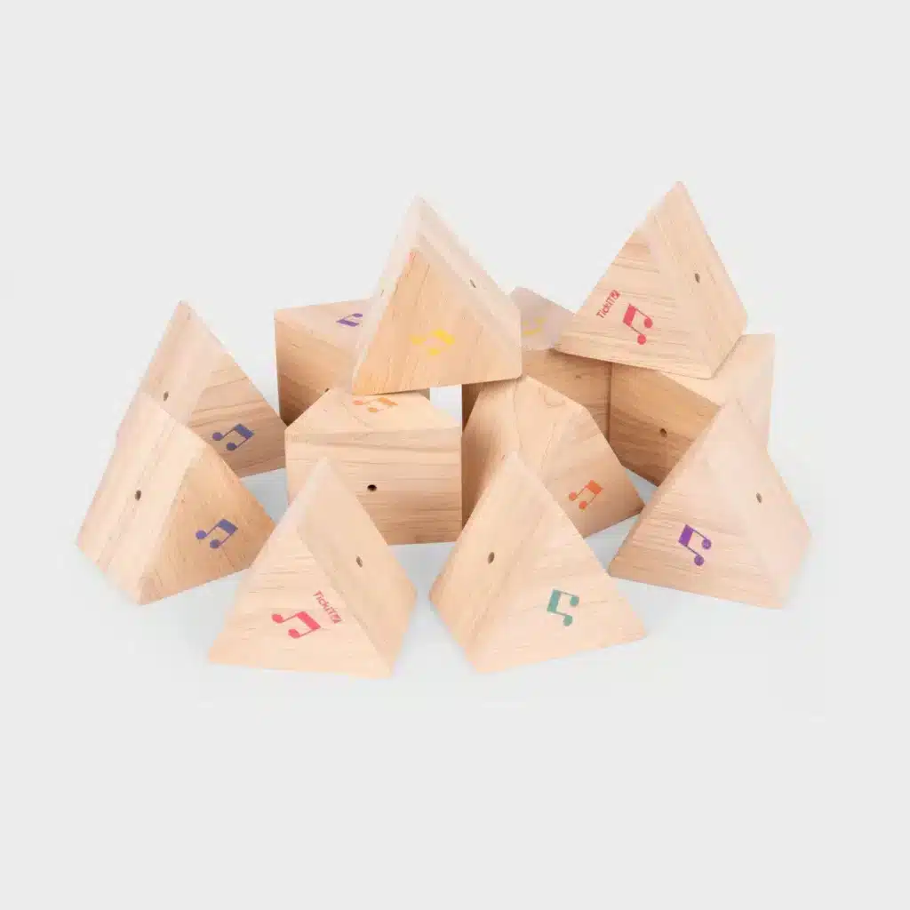 Houten geluidsprismaset Tickit Houten geluidsprismaset Tickit