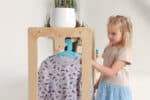 Kledingkast kinderkamer Jindl zijaanzicht