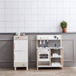 Koel-vriescombinatie Kid's Concept met keuken