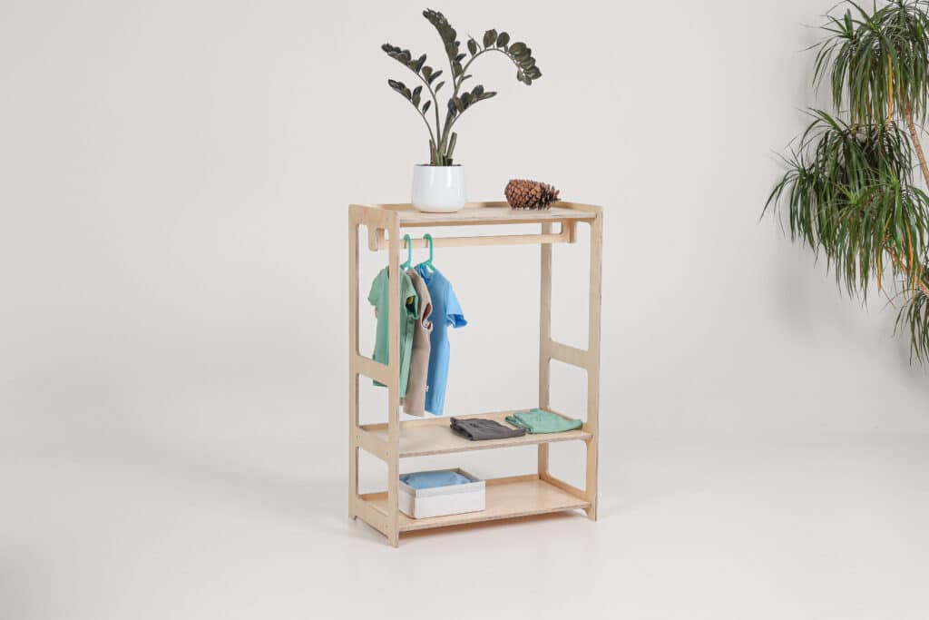 Montessori kledingkast kinderkamer Montessori kledingkast kinderkamer