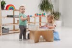 Montessori tafel rond Jindl