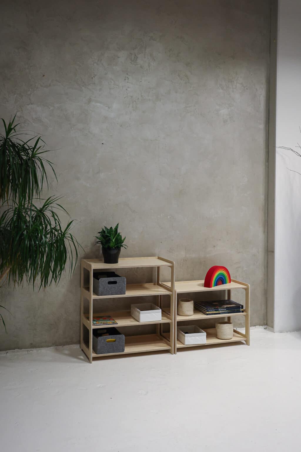 Set kast met 3 en 4 schappen Set kast met 3 en 4 schappen