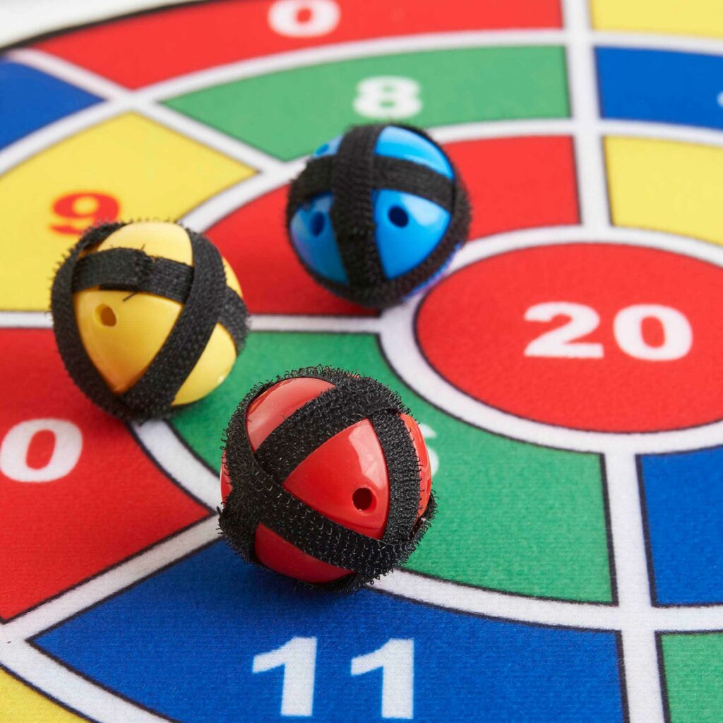 Wiskunde werpspel bord met ballendeatil Tickit