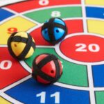 Wiskunde werpspel bord met ballendeatil Tickit