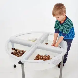 Zand en watertafel voor kinderen Tickit transparant natuu