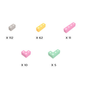 Inhalt Magnetblöcke TUKI Builder 200