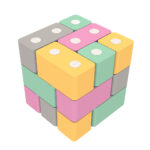 Magneetblokken TIKI Micro set