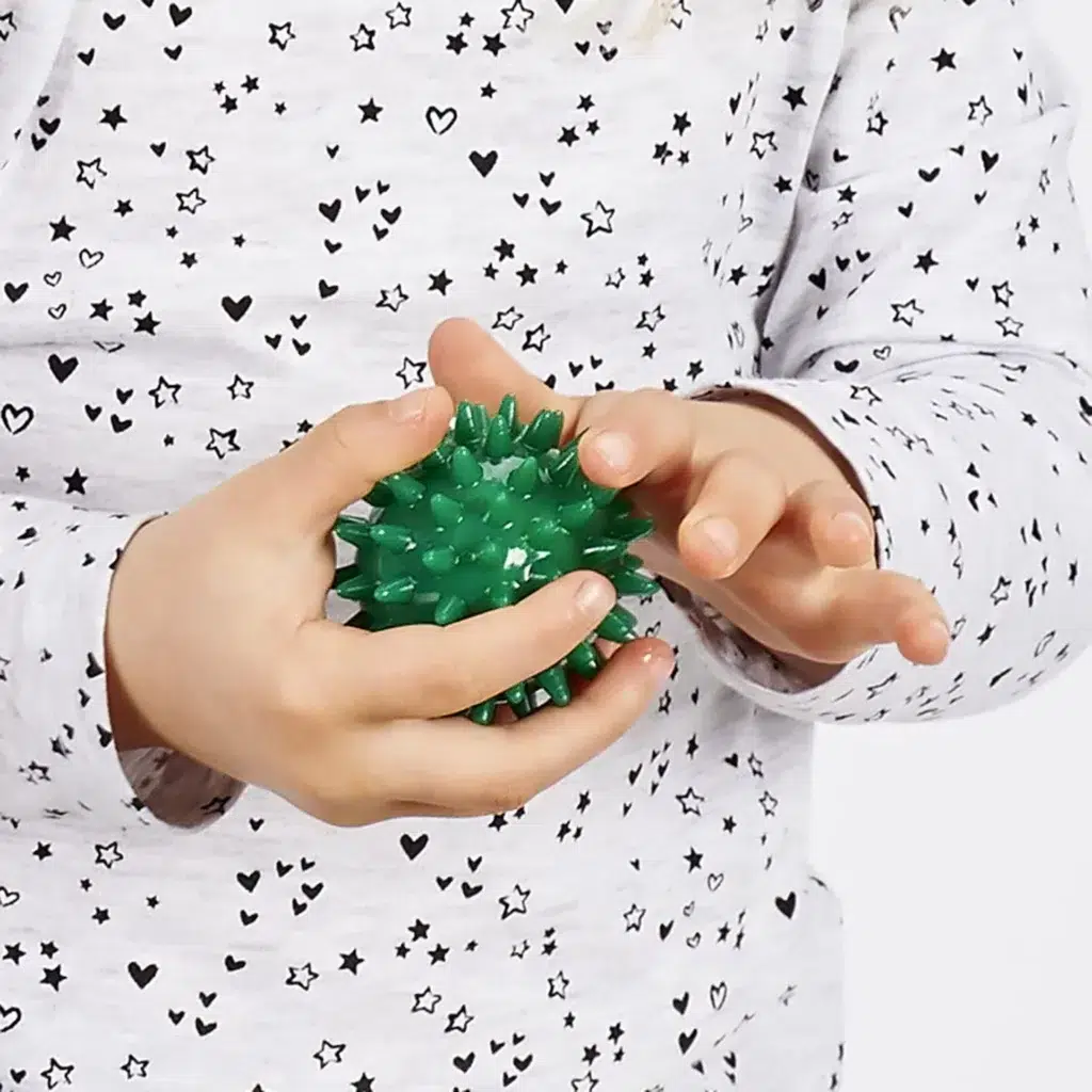 Sensorische speelballen Tickit detail