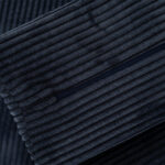 Speelbank Jindl ribstof blauw rits dicht detail