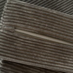 Speelbank Jindl ribstof legergroen rits open