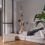 Speelbank | speelmatras Jindl Cord vliegen