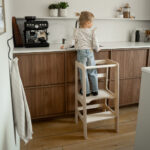 Staan op leertoren naturel Jindl