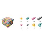 TUKI set BUILDER 128 elementen onderdelen