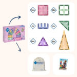 Coblo set van 100 pastel inhoud