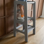 Jindl leertoren grijs detail