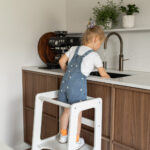 Jindl leertoren wit aanrecht