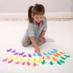 Siliconen poppetjes flexibel detail Tickit rij