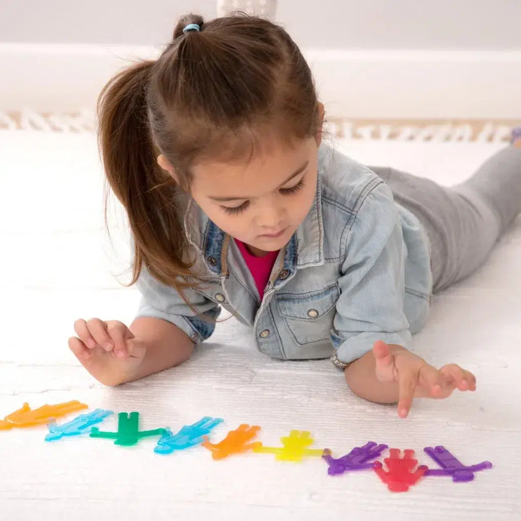 Siliconen poppetjes flexibel detail Tickit spelen