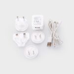 TickiT Netzteil für den sensorischen Leuchttisch mit Kabel und austauschbaren Steckern