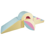 Foamblokken Jindl brug pastelkleuren